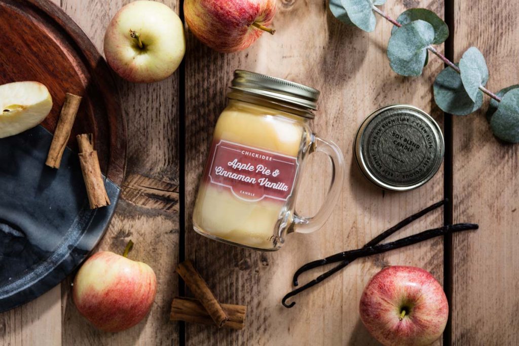 Chickidee products on a table