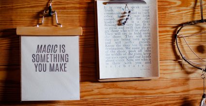 Clip boards holding paper 