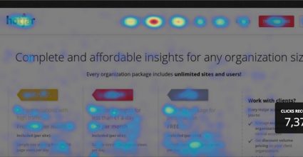 Website Heat Map
